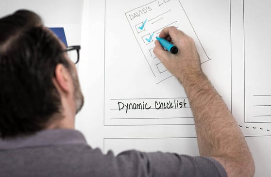 man-board-checklist Find room for improvement<br />